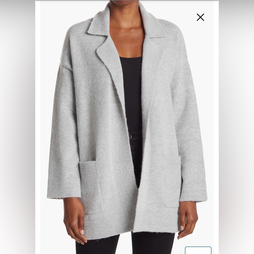 Thread & Supply Light Gray Cardigan